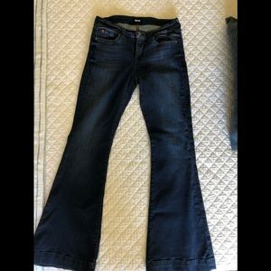 Hudson Ferris Barefoot Flap Flare Jean